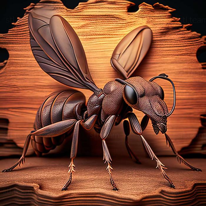 3D модель Camponotus piceus (STL)
